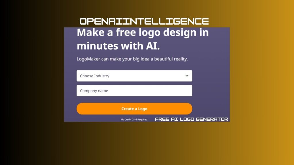 Logomaker AI tool for logo design